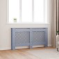 vidaXL Κάλυμμα Καλοριφέρ Ανθρακί 152 x 19 x 81 εκ. από MDF