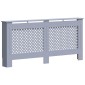 vidaXL Κάλυμμα Καλοριφέρ Ανθρακί 172 x 19 x 81 εκ. από MDF