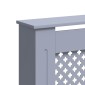 vidaXL Κάλυμμα Καλοριφέρ Ανθρακί 172 x 19 x 81 εκ. από MDF