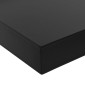 vidaXL Ράφια Τοίχου 2 τεμ. Μαύρα 40 x 20 x 3,8 εκ.