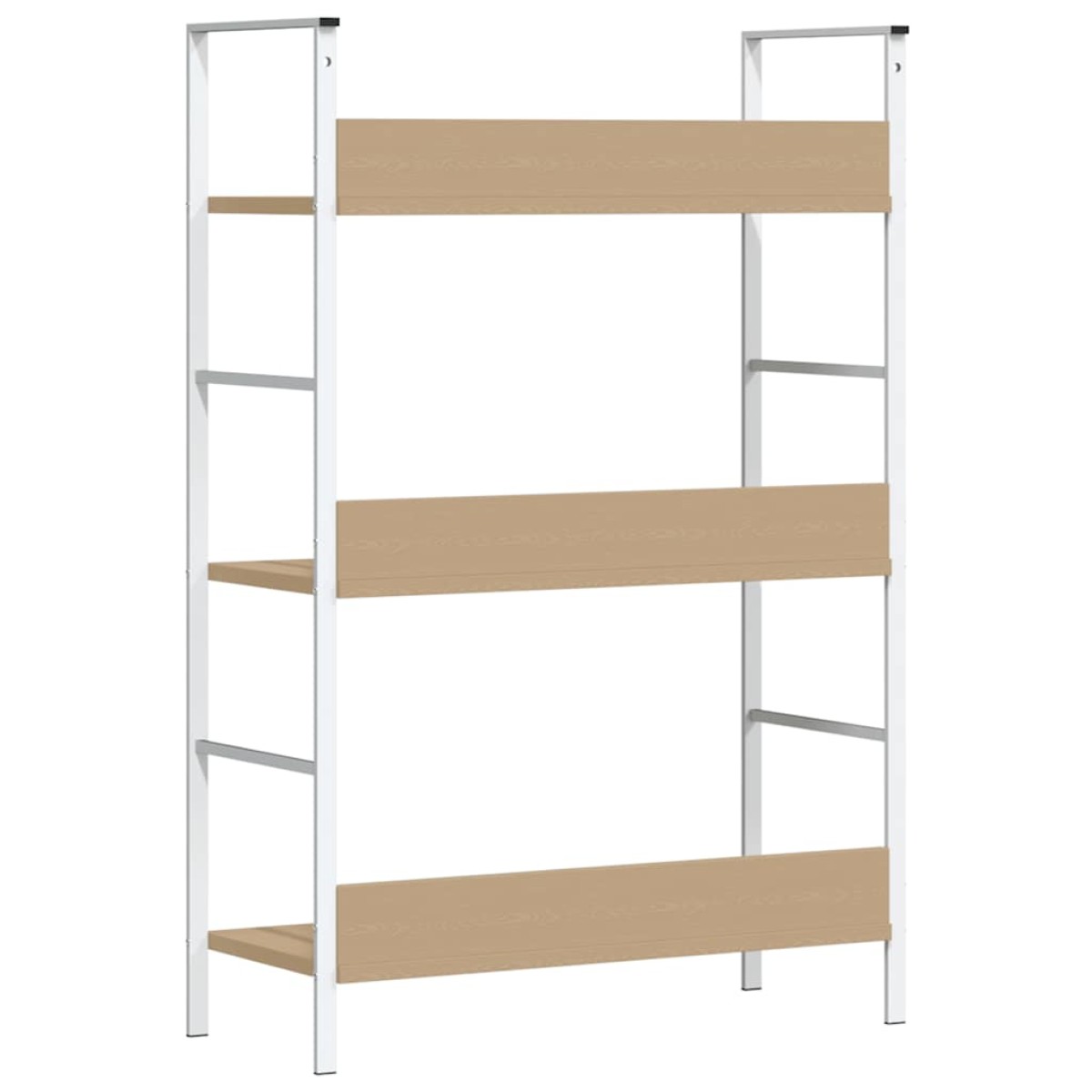 vidaXL Ραφιέρα 3 Επιπέδων Δρυς 60x27,6x90,5 εκ. Επεξεργασμένο Ξύλο