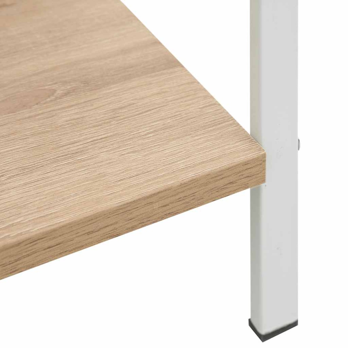 vidaXL Ραφιέρα 4 Επιπέδων Δρυς 60x27,6x124,5 εκ. Επεξεργασμένο Ξύλο
