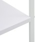 vidaXL Ντουλάπι Φούρνου Μικροκυμάτων Λευκό 60x39,6x123 εκ. Επεξ. Ξύλο