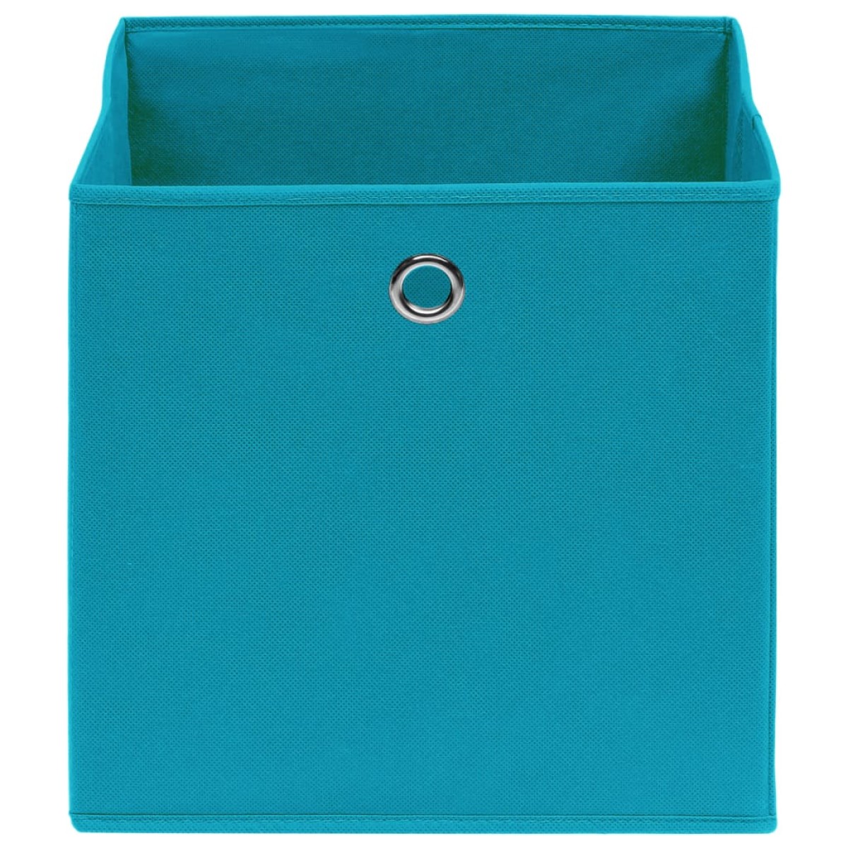 vidaXL Κουτιά Αποθήκευσης 4 τεμ. Γαλάζια 32 x 32 x 32 εκ. Υφασμάτινα