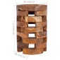 vidaXL Κομοδίνο 30 x 30 x 45 εκ. από Μασίφ Ξύλο Teak