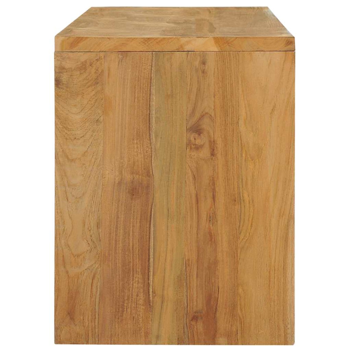 vidaXL Έπιπλο Τηλεόρασης 100 x 35 x 45 εκ. από Μασίφ Ξύλο Teak