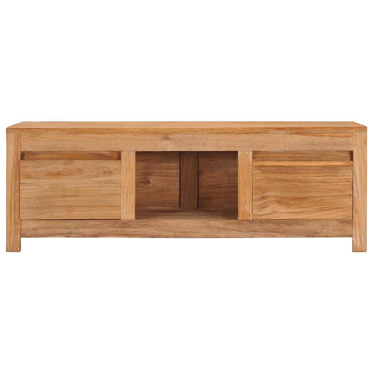 vidaXL Έπιπλο Τηλεόρασης 100 x 30 x 35 εκ. από Μασίφ Ξύλο Teak