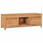 vidaXL Έπιπλο Τηλεόρασης 100 x 30 x 35 εκ. από Μασίφ Ξύλο Teak