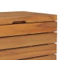 vidaXL Καλάθι Απλύτων 40 x 40 x 70 εκ. από Μασίφ Ξύλο Teak