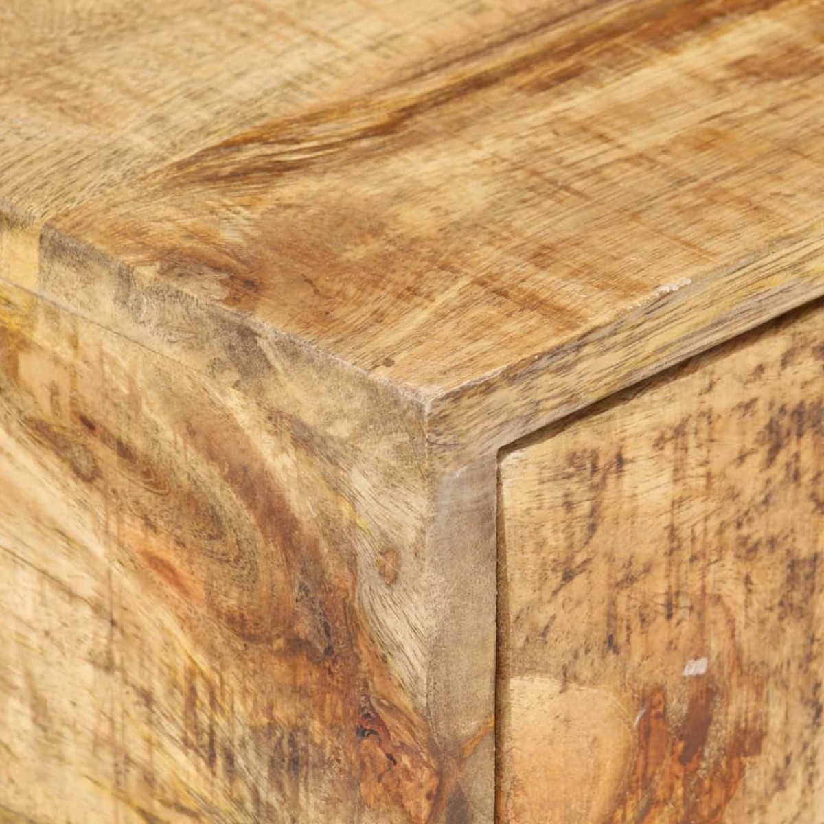 vidaXL Τραπεζάκι Βοηθητικό Σχήμα «U» 45x30x61 εκ. Μασίφ Ξύλο Μάνγκο