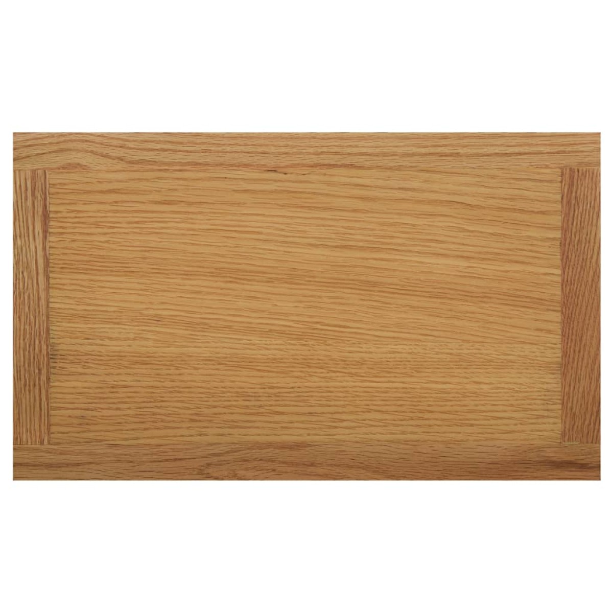 vidaXL Τραπεζάκι με Θήκη Περιοδικών 45 x 27 x 42 εκ. Μασίφ Ξύλο Δρυός