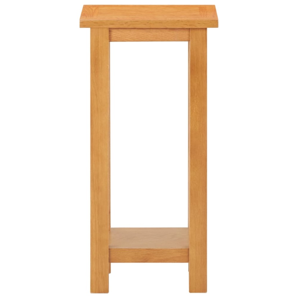 vidaXL Τραπέζι Βοηθητικό 27 x 24 x 55 εκ. από Μασίφ Ξύλο Δρυός
