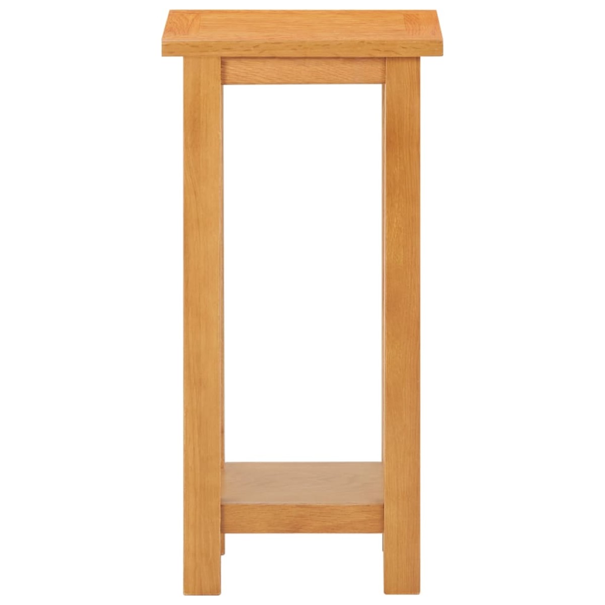 vidaXL Τραπέζι Βοηθητικό 27 x 24 x 55 εκ. από Μασίφ Ξύλο Δρυός