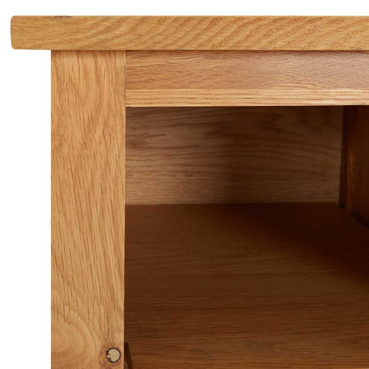 vidaXL Παπουτσοθήκη 90 x 37 x 45 εκ. από Μασίφ Ξύλο Δρυός
