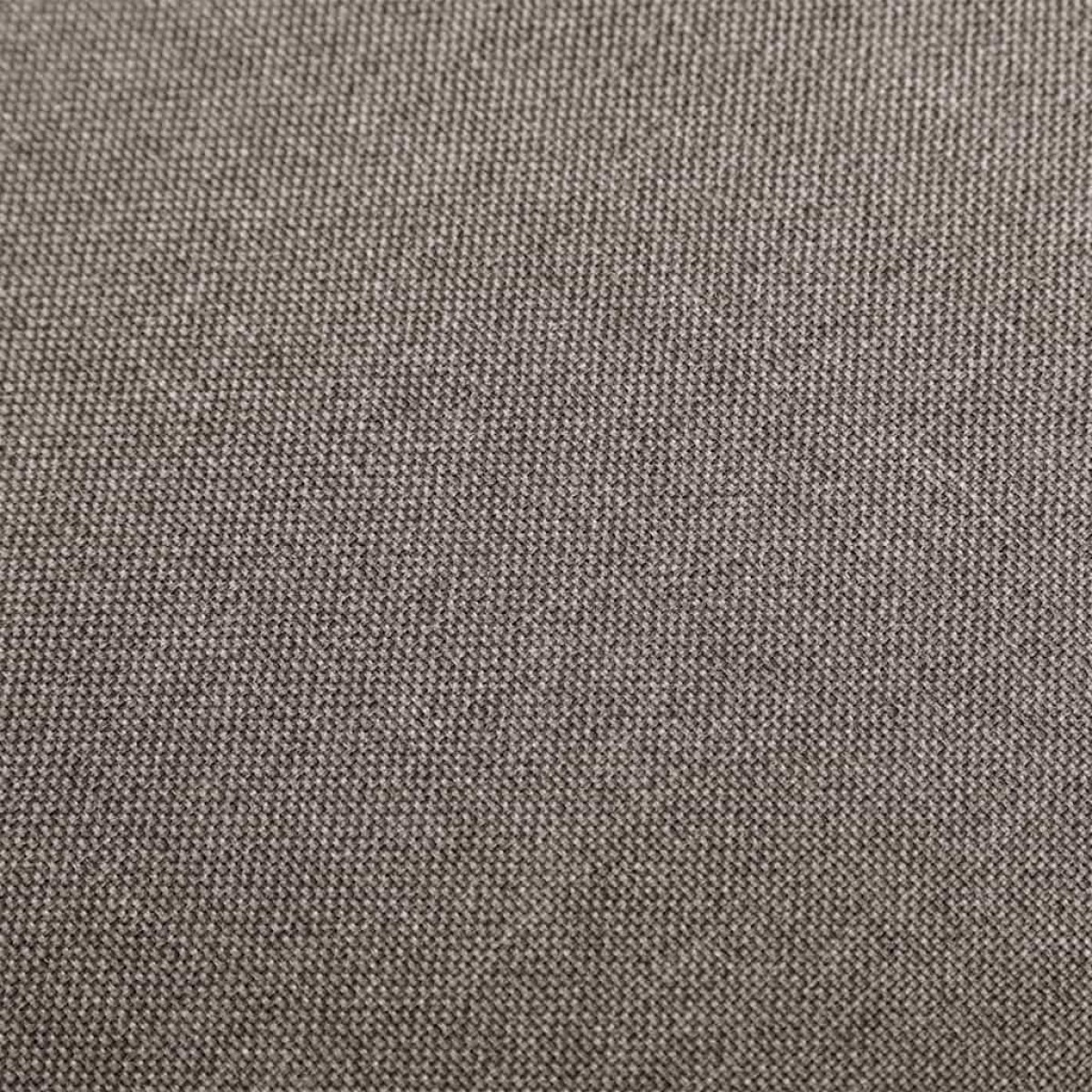 vidaXL Σκαμπό Μπαρ 2 τεμ. Χρώμα Taupe Υφασμάτινα