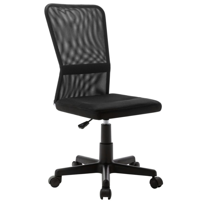 vidaXL Καρέκλα Γραφείου Μαύρη 44 x 52 x 100 εκ. Διχτυωτό Ύφασμα