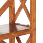 vidaXL Βιβλιοθήκη 60x30x160 εκ. Μασίφ Ξύλο Ακακίας με Μελί Φινίρισμα