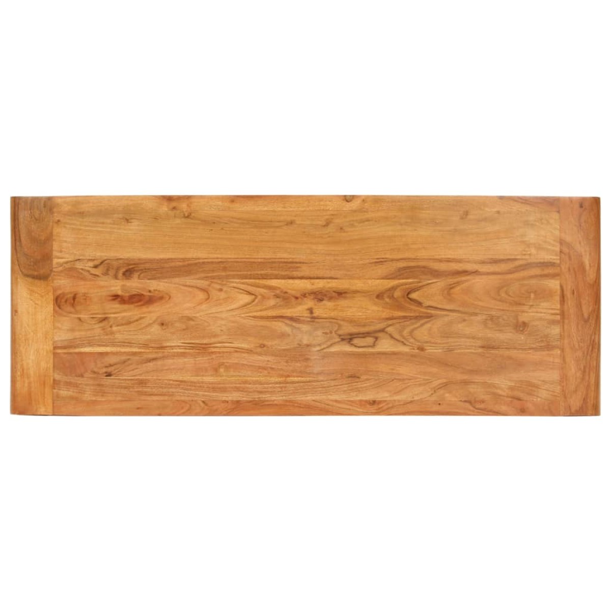 vidaXL Τραπέζι Κονσόλα 110x40x76 εκ. Μασίφ Ξύλο Ακακίας Μελί Φινίρισμα