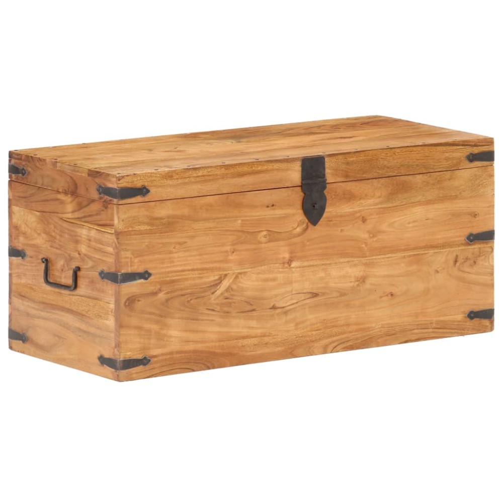 vidaXL Μπαούλο 90 x 40 x 40 εκ. από Μασίφ Ξύλο Ακακίας