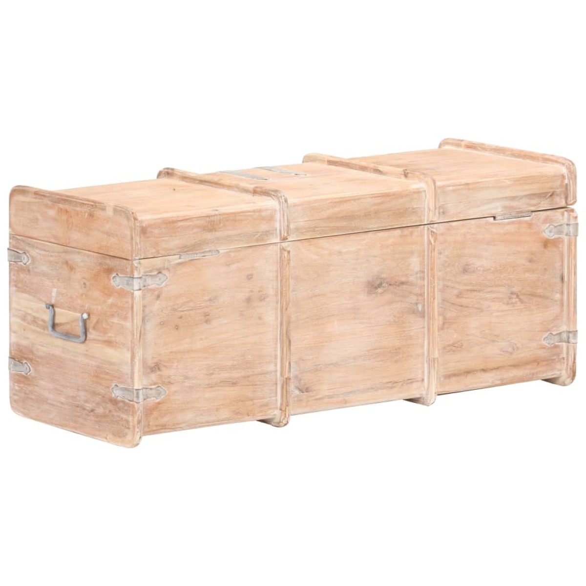 vidaXL Μπαούλο Αποθήκευσης 90 x 40 x 40 εκ. από Μασίφ Ξύλο Ακακίας