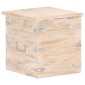 vidaXL Μπαούλο 40 x 40 x 40 εκ. από Μασίφ Ξύλο Ακακίας