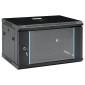 vidaXL Καμπίνα Δικτύου Επιτοίχια 6U 19'' IP20 600 x 450 x 375 χιλ.