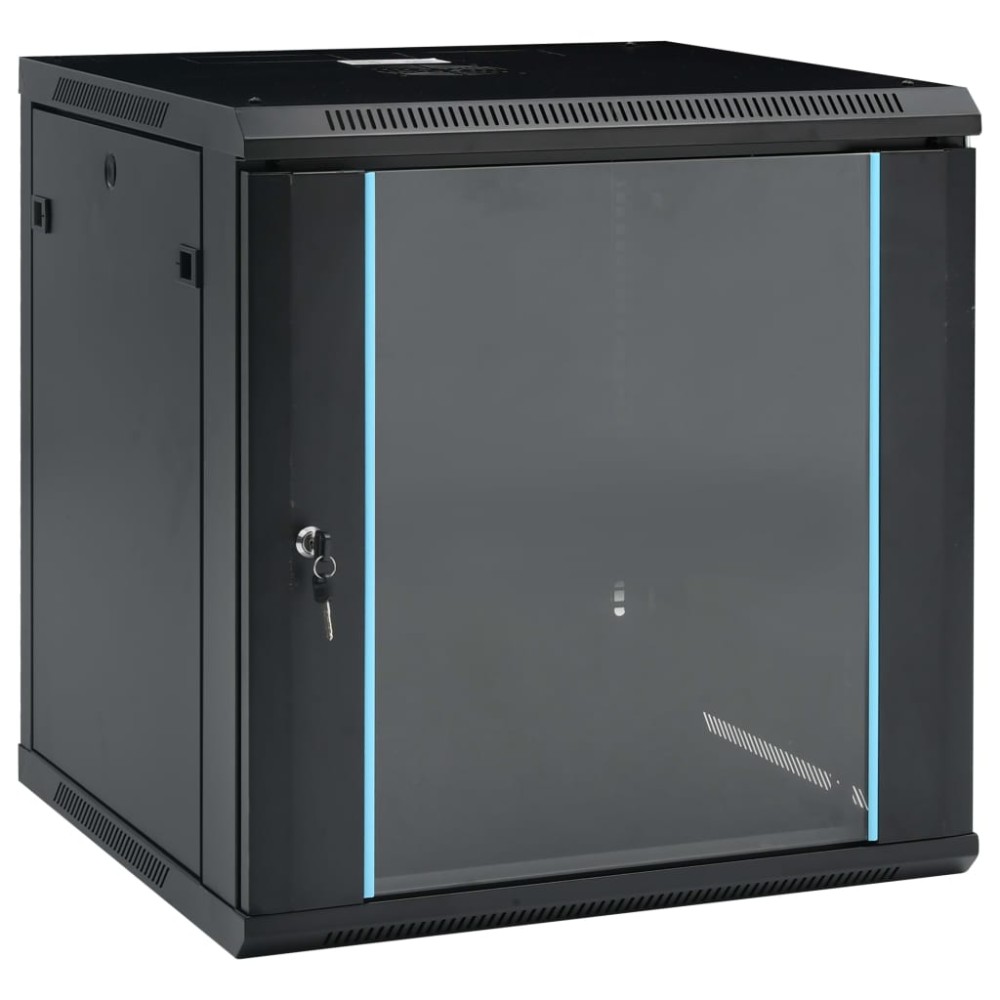 vidaXL Καμπίνα Δικτύου Επιτοίχια 12U 19'' IP20 600 x 600 x 640 χιλ.