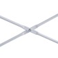vidaXL Γραφείο Υπολογιστή Λευκό 110 x 60 x 70 εκ. από Μοριοσανίδα