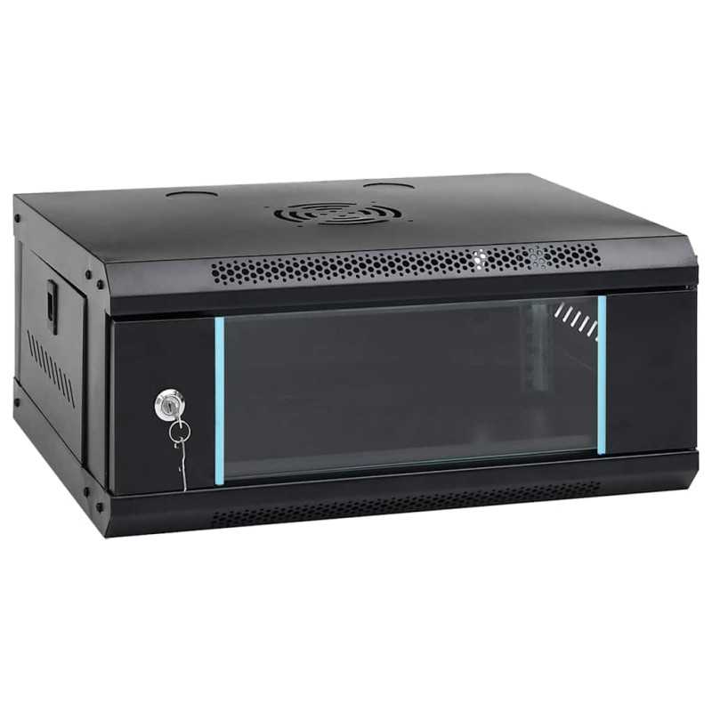 vidaXL Καμπίνα Δικτύου Επιτοίχια 4U 19'' IP20 53x40x21 εκ.
