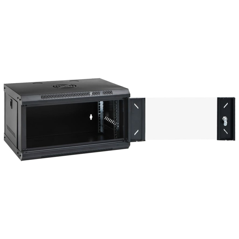 vidaXL Ντουλάπι Δικτύου Επιτοίχιο 6U 19" IP20 53x40x30 εκ.