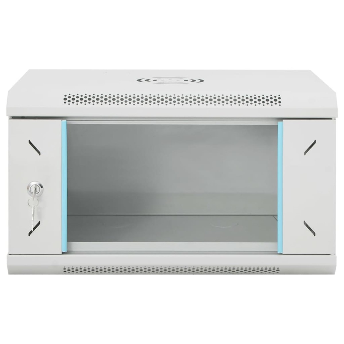 vidaXL Ντουλάπι Δικτύου Επιτοίχιο 6U 19" IP20 53x40x30 εκ.