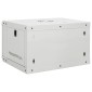 vidaXL Ντουλάπι Δικτύου Επιτοίχιο 6U 19" IP20 53x40x30 εκ.