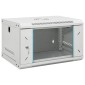 vidaXL Ντουλάπι Δικτύου Επιτοίχιο 6U 19" IP20 53x40x30 εκ.