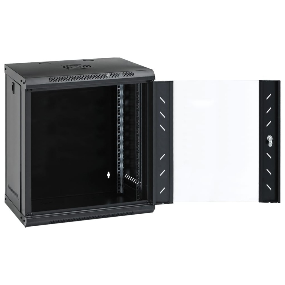 vidaXL Καμπίνα Δικτύου Επιτοίχια 12U 19'' IP20 53x40x60 εκ.