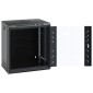 vidaXL Καμπίνα Δικτύου Επιτοίχια 12U 19'' IP20 53x40x60 εκ.