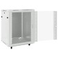vidaXL Καμπίνα Δικτύου με Περιστ. Πόδια 15U 19" IP20 60x45x86 εκ.