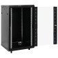 vidaXL Καμπίνα Δικτύου με Περιστ. Πόδια 18U 19" IP20 60x60x100 εκ.