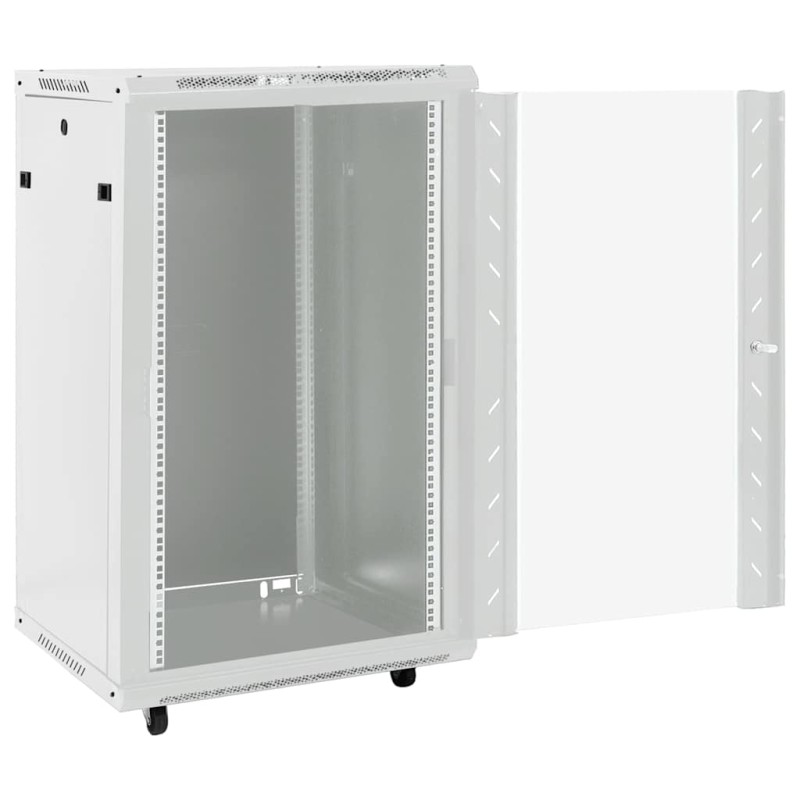 vidaXL Καμπίνα Δικτύου με Περιστ. Πόδια 18U 19" IP20 60x60x100 εκ.