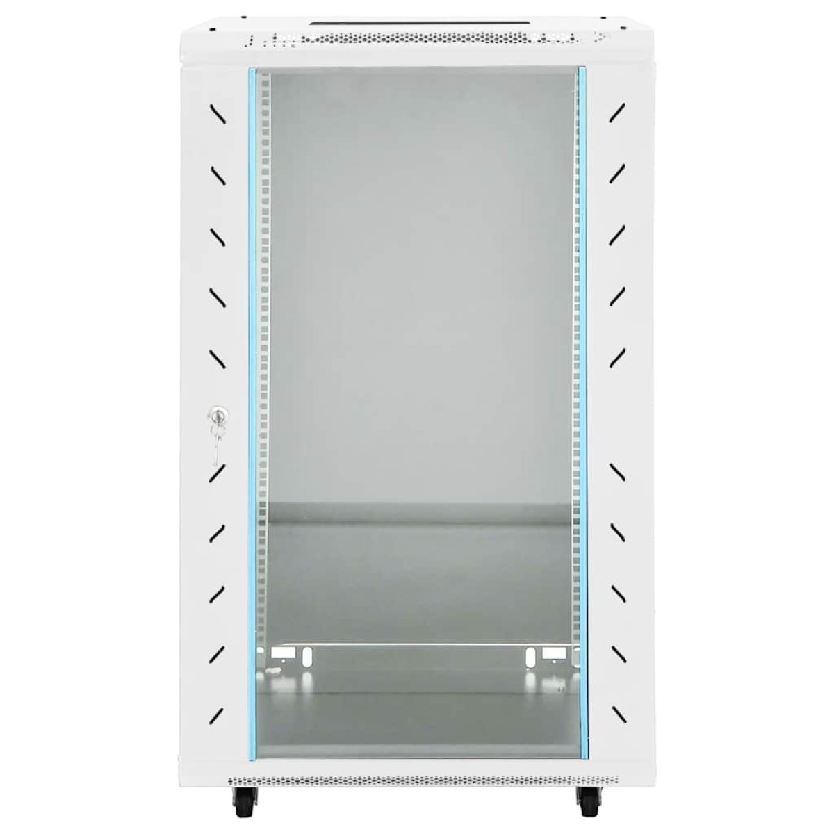 vidaXL Καμπίνα Δικτύου με Περιστ. Πόδια 18U 19" IP20 60x60x100 εκ.