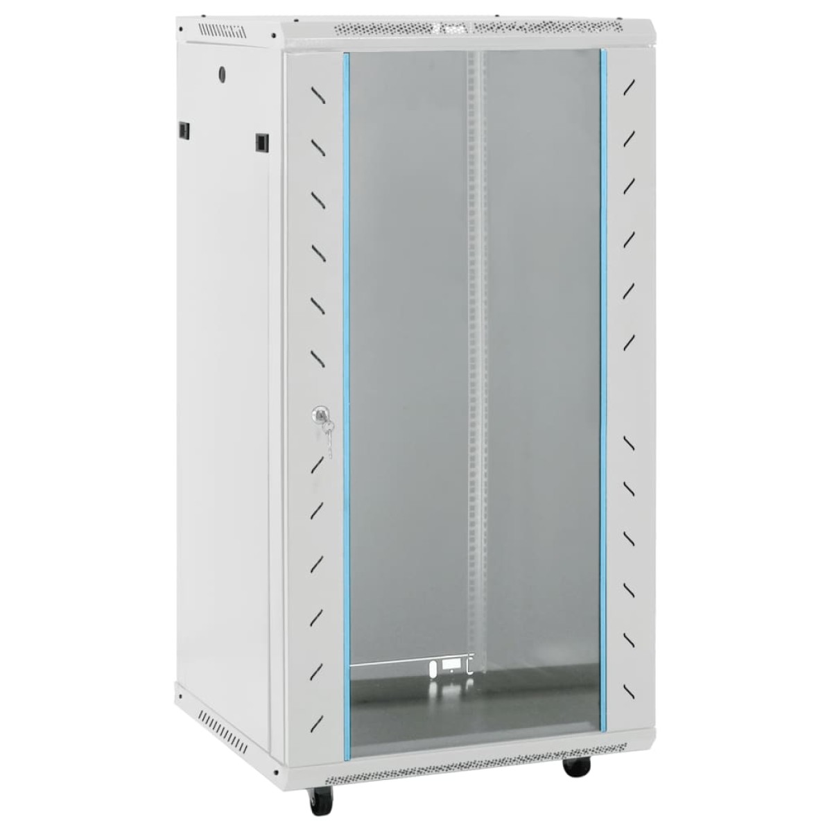vidaXL Καμπίνα Δικτύου με Περιστ. Πόδια 22U 19" IP20 60x60x120 εκ.