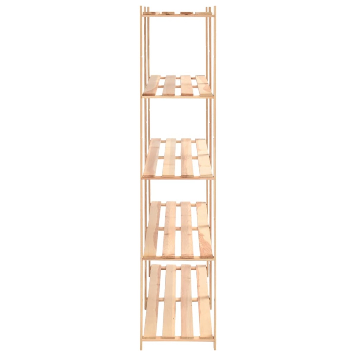 vidaXL Ραφιέρες 5 Επιπέδων 5 τεμ 500 κ 170x38x170 εκ Μασίφ Ξύλο Πεύκου