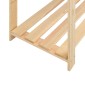 vidaXL Ραφιέρες 5 Επιπέδων 5 τεμ 500 κ 170x38x170 εκ Μασίφ Ξύλο Πεύκου