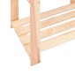 vidaXL Ραφιέρες 5 Επιπέδων 2 τεμ 250 κ 80x38x170 εκ Μασίφ Ξύλο Πεύκου