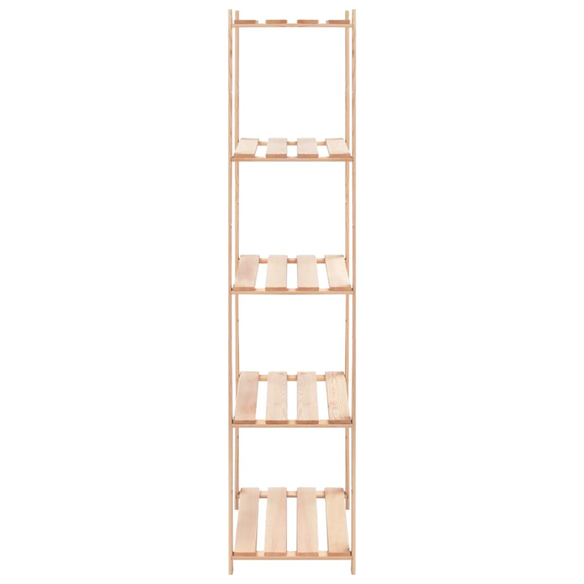 vidaXL Ραφιέρες 5 Επιπέδων 5 τεμ 250 κ 80x38x170 εκ Μασίφ Ξύλο Πεύκου