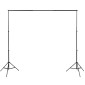 vidaXL Κιτ Στούντιο Φωτογράφισης με Φόντο και Softbox