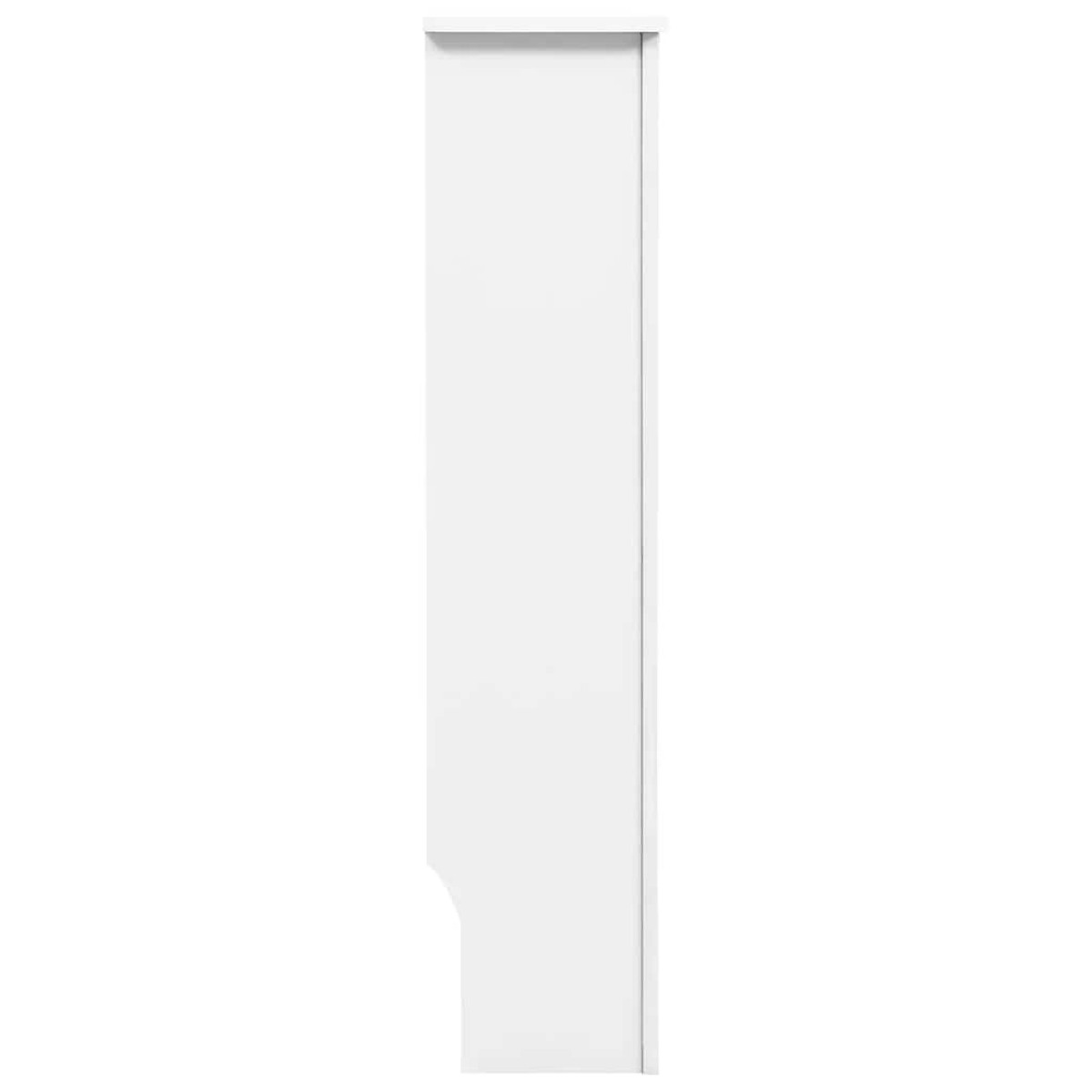 vidaXL Καλύμματα Καλοριφέρ 2 τεμ. Λευκά 172 x 19 x 81,5 εκ. από MDF