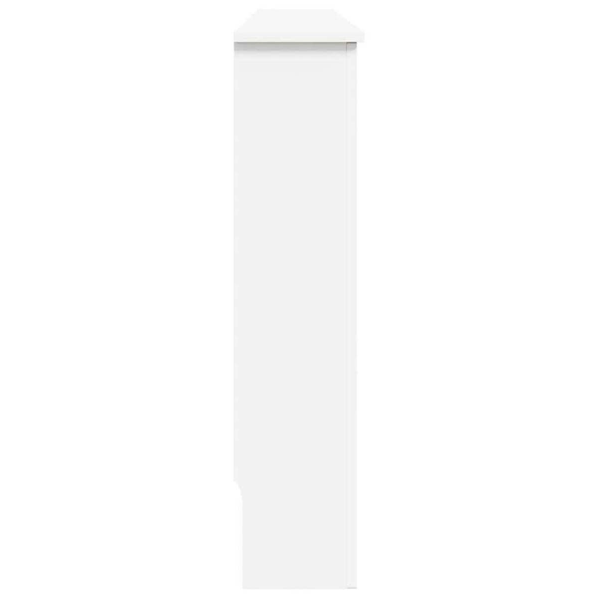 vidaXL Καλύμματα Καλοριφέρ 2 τεμ. Λευκά 152 x 19 x 81,5 εκ. από MDF