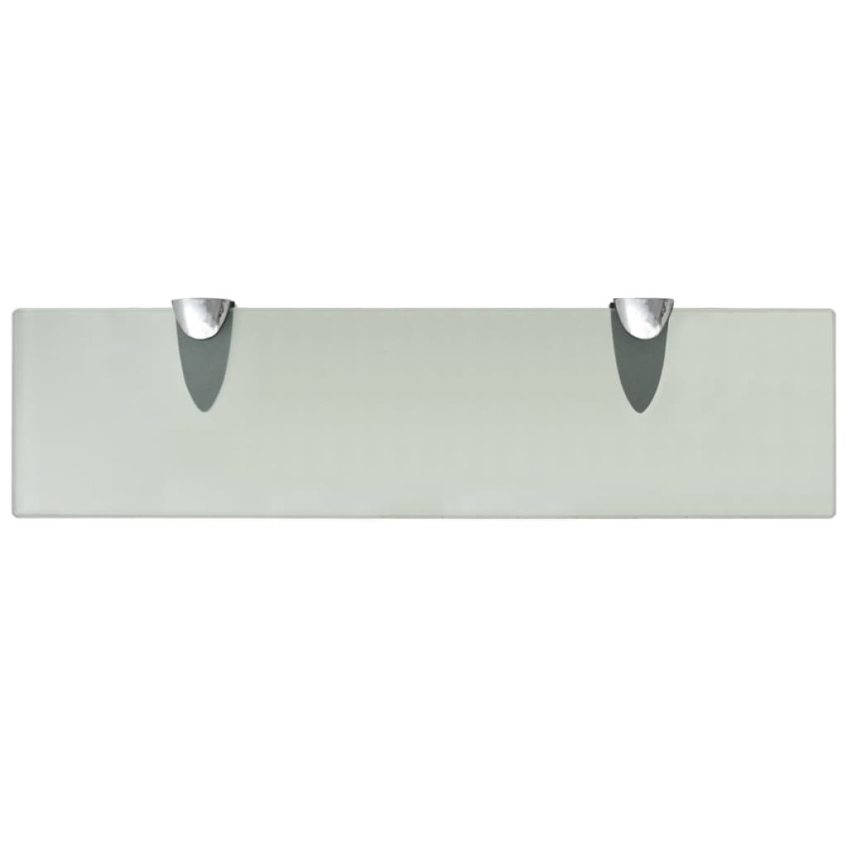 vidaXL Ράφια Τοίχου 2 τεμ. 8 χιλ. 40 x 10 εκ. Γυάλινα