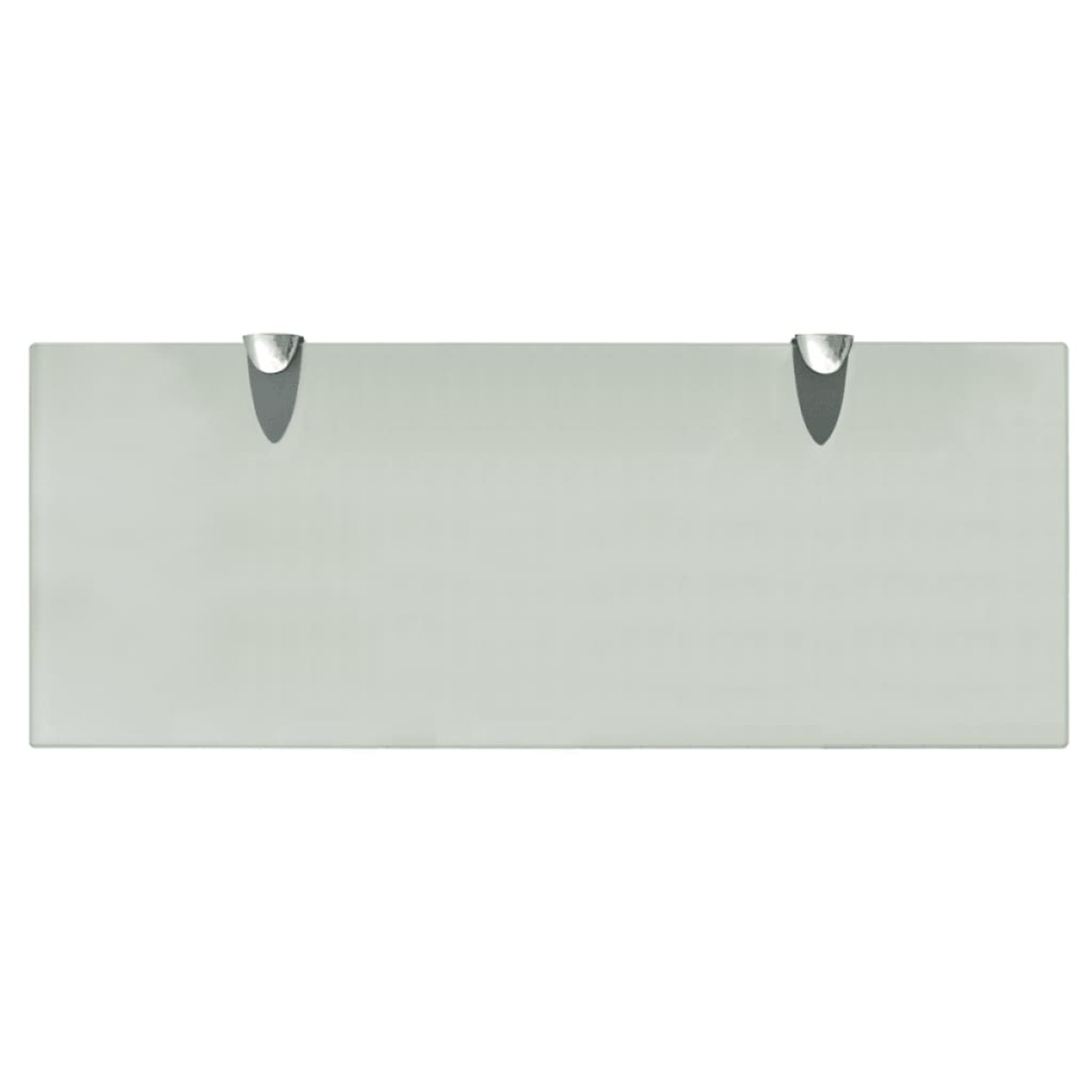 vidaXL Ράφια Τοίχου 2 τεμ. 8 χιλ. 50 x 20 εκ. Γυάλινα