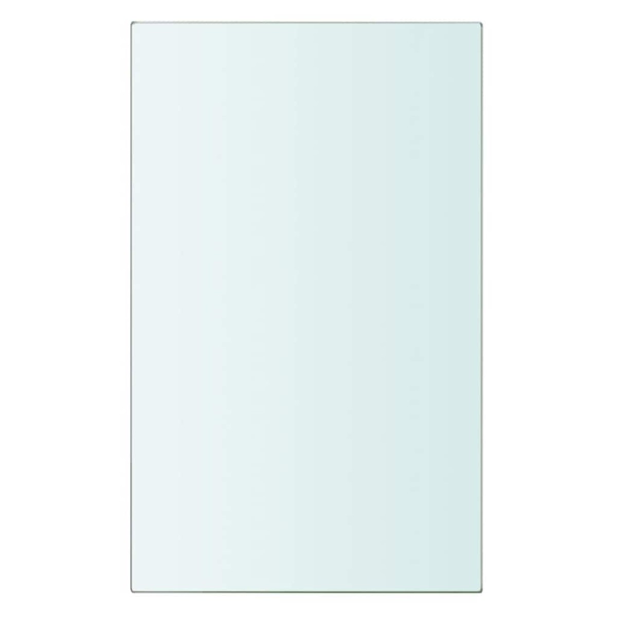 vidaXL Ράφια Πάνελ 2 τεμ. Διάφανα 20 x 12 εκ. Γυάλινα